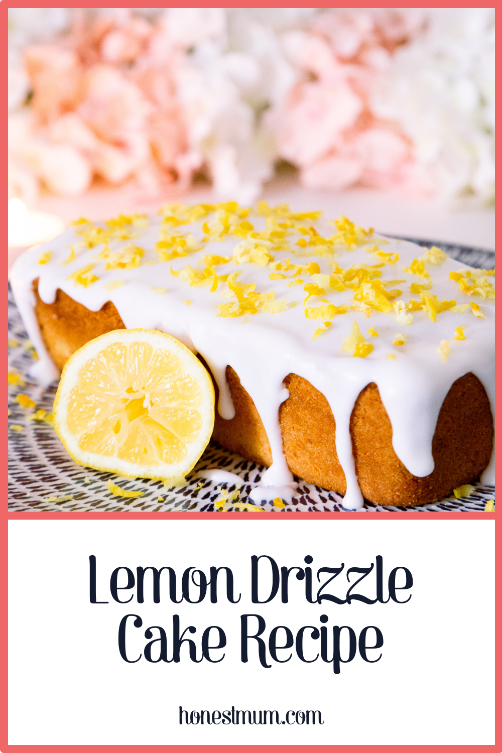 Lemon Drizzle Cake Recipe