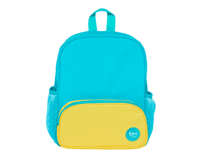 ten little recycled backpack