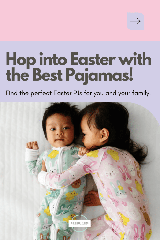 Easter Pajamas - pinterest graphic