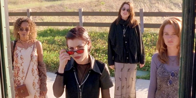 Robin Tunney, Fairuza Balk, Neve Campbell, and Rachel True star in 'The Craft.'