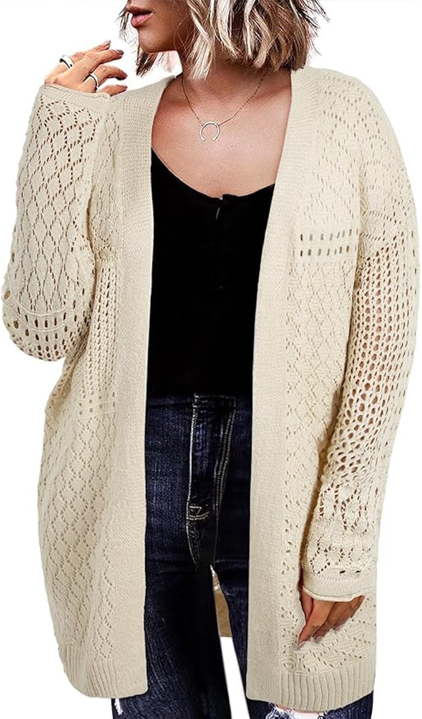 Eytino Crochet Cardigan