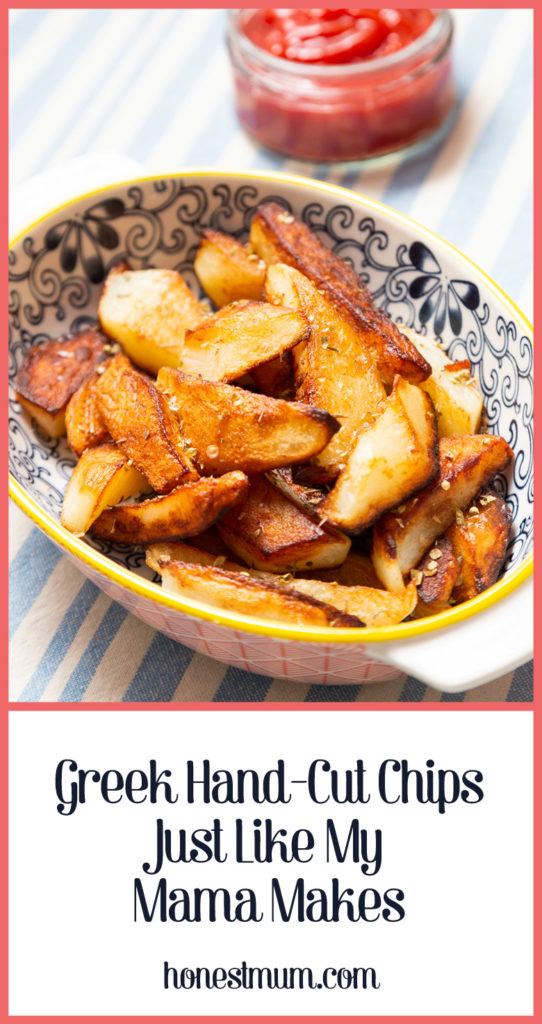 Greek Hand-Cut Chips Just Like My Mama Makes - Honest Mum recipe