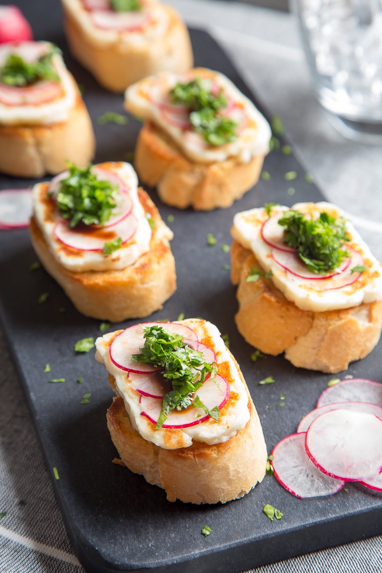 hallumi on baguette