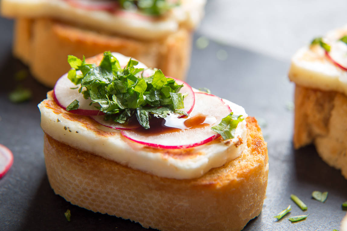 hallumi sandwiches